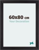 Your Decoration Cadre Puzzle 60x80 cm Noir Bois