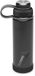Ecovessel The Boulder 20oz / 591ml TriMax Insulated Stainless Steel Bottle with Screw Cap and Removable Sieve - Black Shadow