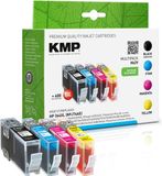 KMP Cartridge Combipack Compatibel vervangt HP 364XL Zwart, Cyaan, Magenta, Geel H62V 1712,0005