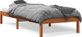 Maison Exclusive - Lit en bois massif sans matelas, brun chaud, 90x190 cm, bois de pin