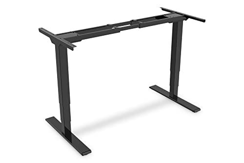 Digitus DA-90434 frame voor stabureau Electrisch 2 poot/poten Zwart