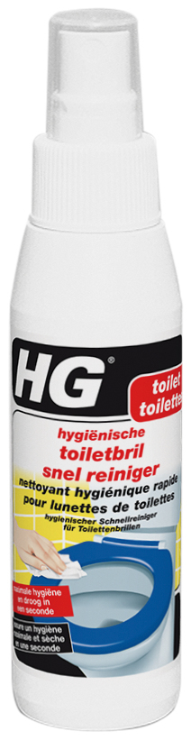 HG Hygi&#235;nische toiletbril &#39;snel&#39; reiniger