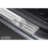 Roestvrijstalen Mercedes Roestvrijstalen deurdrempels compatibel met Vito & V-klasse W447 2014- - 'Exclusive' - 2-delig - versie 2.0