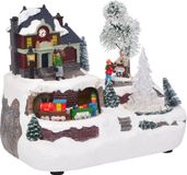 vidaXL Noël Décoration de table Multicolore 23,5 x 16 x 18,5 cm Plastique