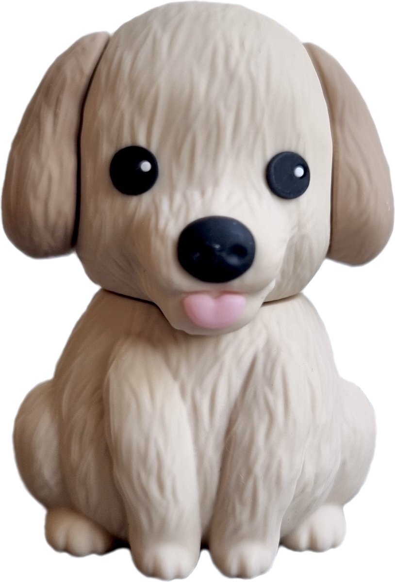 Ulticool USB-stick schattige Hond Puppy Huisdier - 32 GB Flash Drive - Memory Stick Data Opslag - Beige