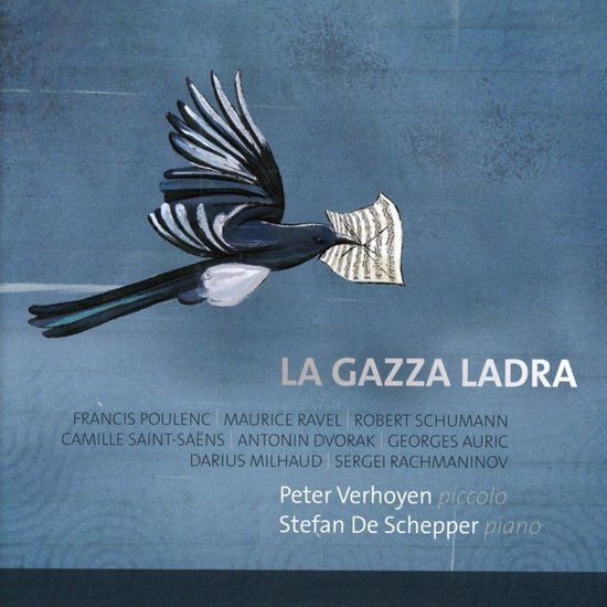 La Peter Verhoyen & Stefan De Schepper - La Gaza Ladra Piccolo & Piano (CD)