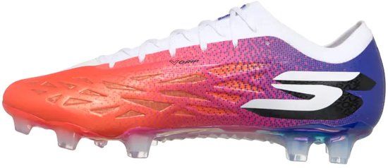 Skechers Voetbalschoenen Razor 2 Elite FG Zwart/Blauw/Roze Maat 43