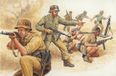 Italeri Modelbouwpakket Militaire voertuigen - 6076 German Afrikakorps - Duitse Soldaten WWII - 50 Figuren Plastic - 1:72