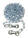 Heavy Duty Hondenloperketting, hondenstrik, voor middelgrote tot grote honden, stalen lasketting, hondenriemketting, 500 lbs capaciteit, voor honden tot 80 lbs (10FT), zilver