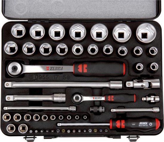 Würth Doppenset 1/4 + 1/2 inch - 56-delig