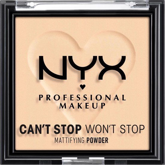 NYX Professional Makeup Can't Stop Won't Stop Mattifying Powder - Light - 6g