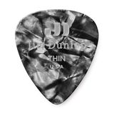 483P#02 Jim Dunlop 483P#02 Black Perloid - Thin
