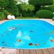 Couverture de piscine durable en vinyle
