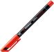 STABILO Viltstift OHpen permanent 843/40 rond 1mm rood - 10 stuks