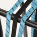 Widek Triobinder Eye 12/12mm met Zwarte stalen platen - babyBlauw/Zwart