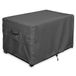 ULTCOVER Patio Deck Box Opbergbank Cover - Waterdichte Outdoor Rechthoekige Vuurkorf Tafelhoezen 162,6 x 76,2 cm, Zwart
