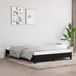 vidaXL Bedframe zonder matras stof zwart 140x200 cm