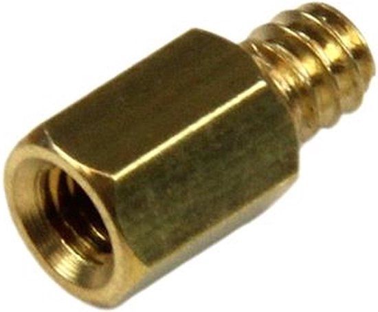 StarTech.com Metal Jackscrew Standoffs #6-32 to M3 - 50 Pack
