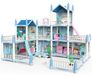 Maison de poupée à 3 étages, à monter soi-même, avec meubles, pour enfants