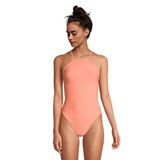 Speedo Swimsuit One Piece Endurance Turnz Tie Back Solid Dames 1 Stuk badpak