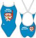 Turbo Maillot de bain Bleu L Femme