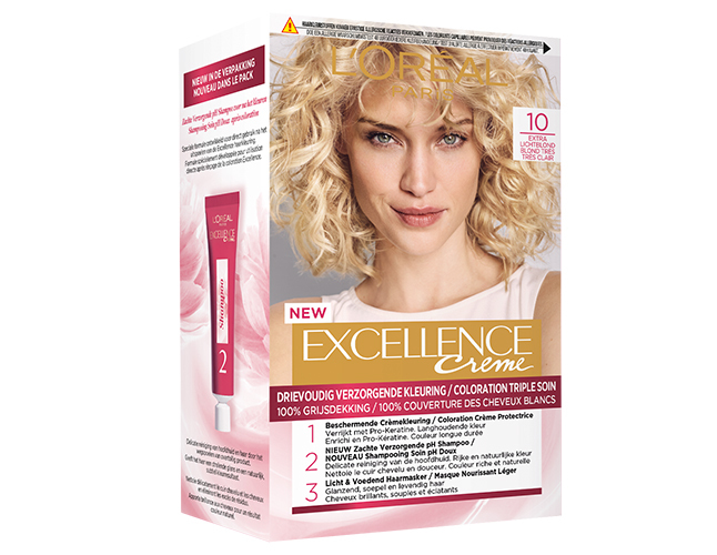 L'Oréal Excellence Crème 10 - Extra Lichtblond - Haarverf