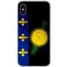 1001 coques Apple iPhone X/XS Drapeau guadeloupe bedrukt siliconen hoesje