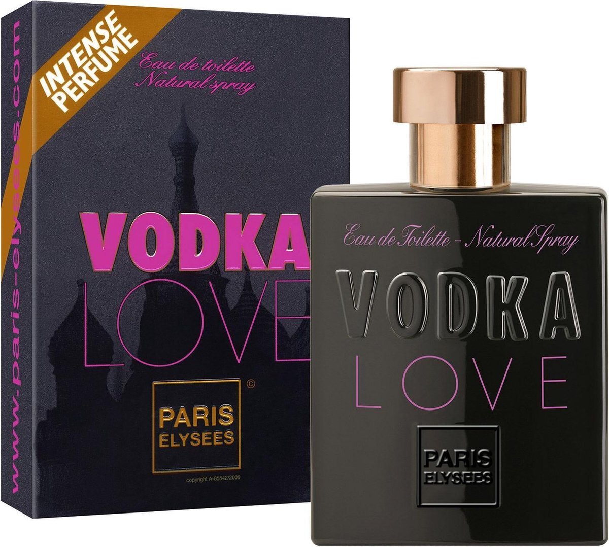 PARIS ELYSEES Vodka Love 100 ml - Eau de Toilette - Damesparfum