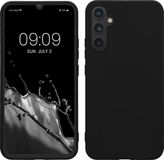 kwmobile telefoonhoesje geschikt voor Samsung Galaxy A34 5G - Back Cover in Zwart