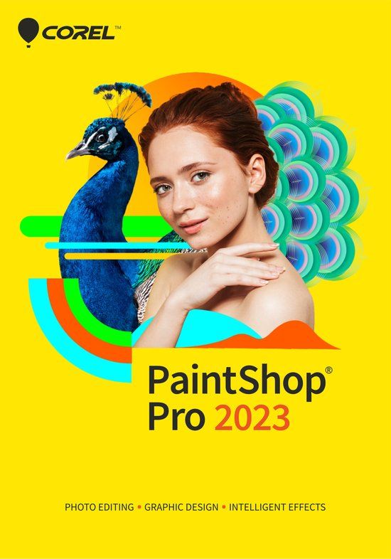 Corel PaintShop Pro 2023 - PC - NL/EN/FR - Volledige licentie