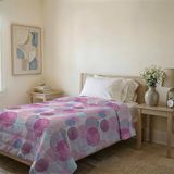 Italian Bed Linen Basic Zomerdekbed, Microvezel, Paardenbloemen, 160 x 240 cm