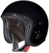 Caberg Freeride Jethelm - Casque scooter & Casque moto - ECE 22.06 - Incluant visière claire supplémentaire - Noir mat - Taille S