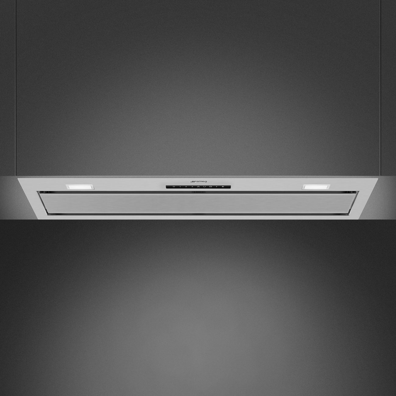 Smeg KSG9P4X - Inbouw afzuigkap - Roestvrijstaal - 480 m³/uur - A