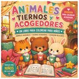 Libro para Colorear Animales Adorables para Niños