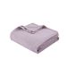 Madison Park Luxe deken van vloeibaar katoen, premium zacht, gezellig 100% ringgesponnen katoen voor bed, bank of bank, full/queensize, lila