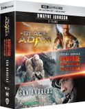 Warner Home Video Black Adam + Rampage - Big Meets Bigger + San Andreas (4K Ultra HD Blu-ray)