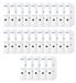 DONAU Master Ordner breed, 25 stuks, DIN A4, 7,5 cm, wit