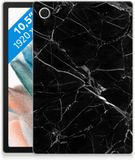 B2Ctelecom Samsung Galaxy Tab A8 2021/2022 Tablet Back Cover Marmer Zwart