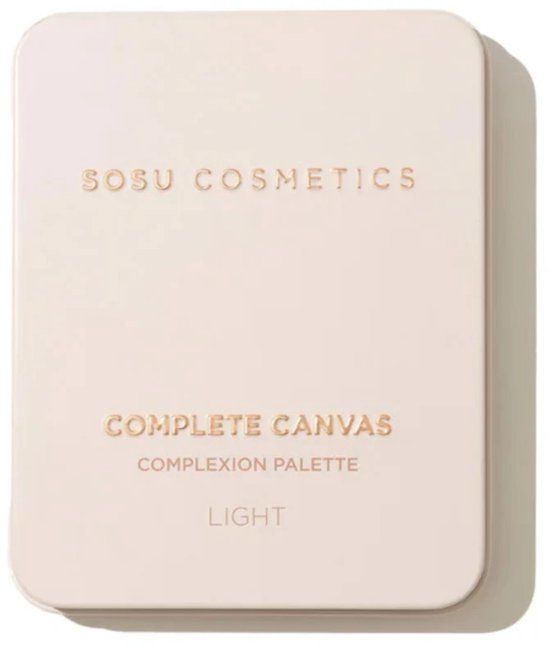 SOSU Cosmetics Sosu Complete Canvas Complexion Palette Light - Vegan - 26.4gr