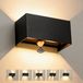 Ledronix Lampe d'extérieur LED 24W avec détecteur de mouvement
