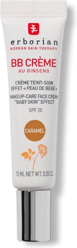 Erborian BB Crème au Ginseng Caramel 40ml - Unisex - 40 ml - Reinigingscrème