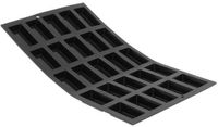 De Buyer Moul'Flex Mini Taartvorm Rond Zwart Siliconen