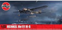 Airfix Modelbouwpakket Vliegtuigen - 07007C Heinkel He111 H-6 - WWII Duitse Bommenwerper - Propellervliegtuig Plastic - 1:72 - Modelbouw