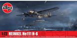 Airfix Modelbouwpakket Vliegtuigen - 07007C Heinkel He111 H-6 - WWII Duitse Bommenwerper - Propellervliegtuig Plastic - 1:72 - Modelbouw