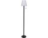 HOME DECO FACTORY Lampe de sol rechargeable - 105 cm - Lampe RGB - Chargement USB - Sans fil/Portable - Lampe de jardin