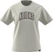 adidas Mujer COLLEGIATE GRAPHIC T-SHIRT, off white, XS