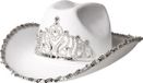 Boland - Hoed cowboy Glimmer wit Wit - 57 cm