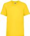 Fruit of the Loom T-shirt enfant Valueweight - Jaune - 116