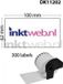 FLWR - Labelprinterrol / DK-11202 / Wit 62x100mm / 300 labels - Geschikt voor Brother