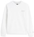 Tommy Jeans Dames Tjw Reg Ess Logo 1 Crew Ext DW0DW22829 Pullover Sweatshirt, WIT (Ecru), XS